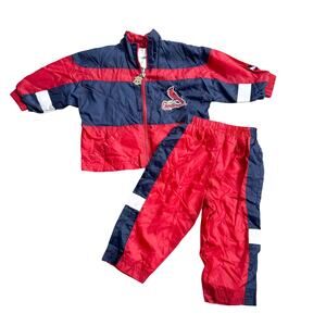 MLB St Louis Cardinals 2pc Windbreaker Set 12M